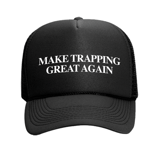 MTGA Black Trucker Hat